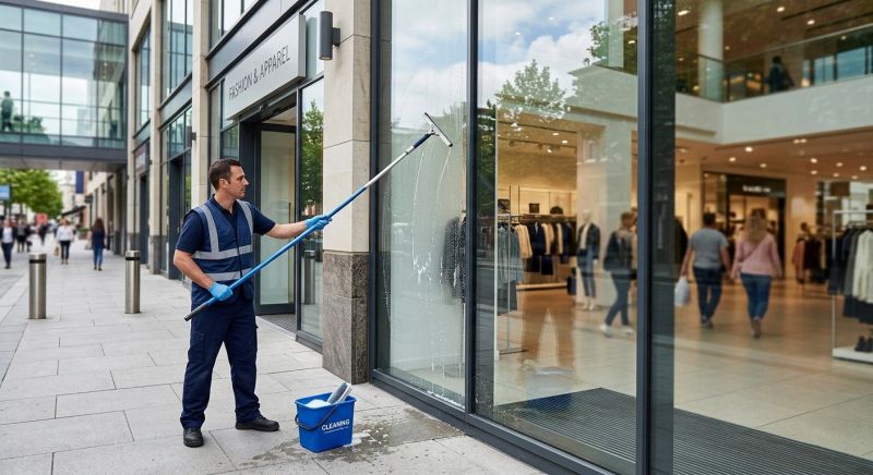 Strip Mall Window Cleaning in Littleton, CO